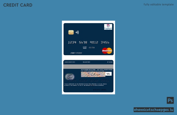 Dominica Barnett Capital Bank Mastercard Beispielvorschau